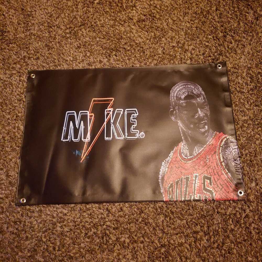 Michael Jordan Gatorade Vinyl Banner